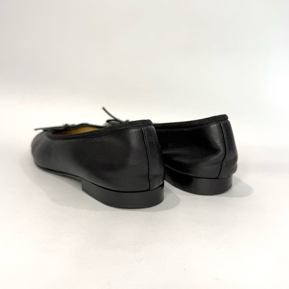 ✨SOLD✨ Chanel Black Lambskin Ballet Flats - Picture 9 of 11
